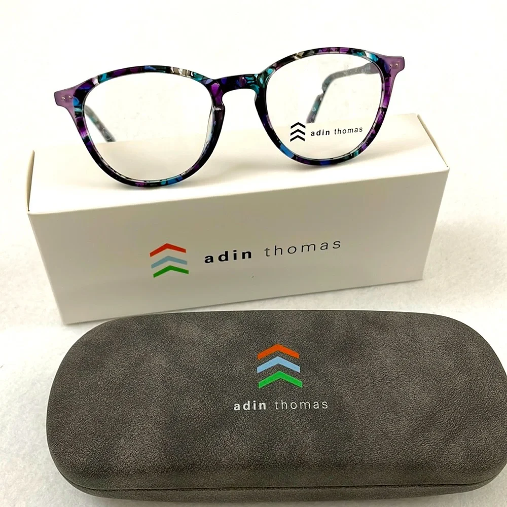 New in box Adin Thomas Eyeglasses frame AT454 C2 49–19–140